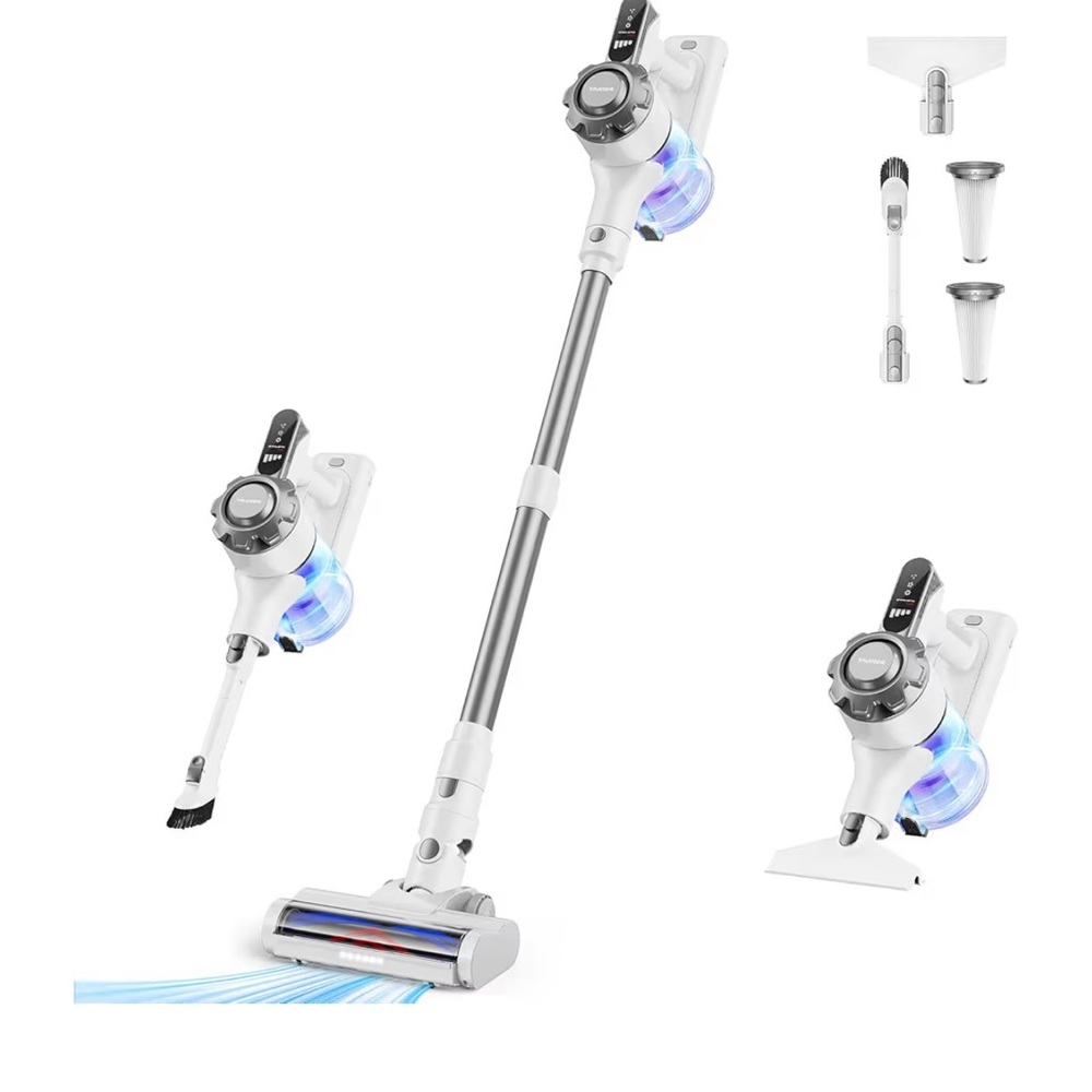 Cordless Stick Vacuum Cleaner with Attachments
